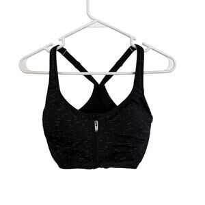 Victoria’s Secret Sport Sports Bra Women’s Size 34D Black Racerback Adjustable
